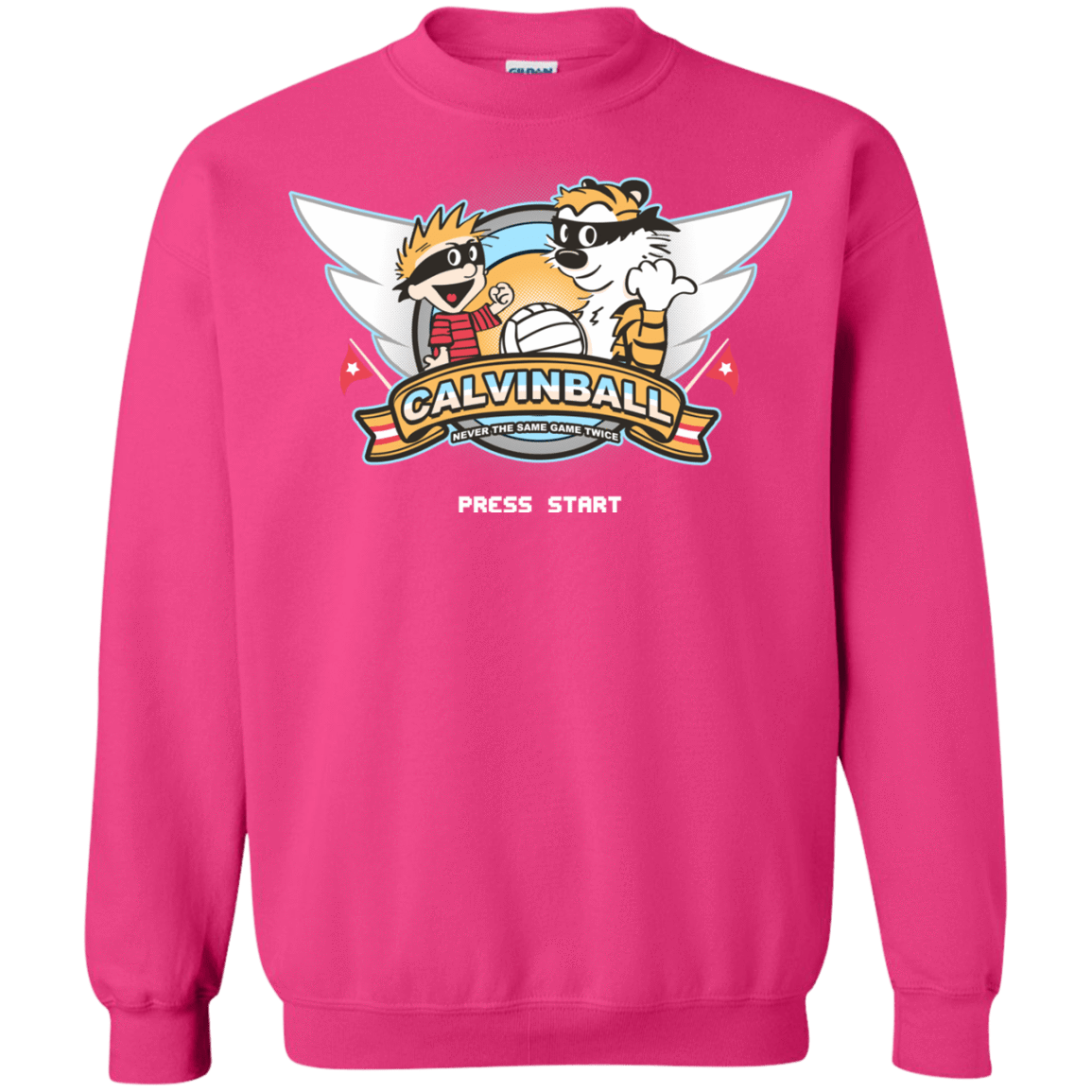 Sweatshirts Heliconia / Small Calvinball Video Game Crewneck Sweatshirt