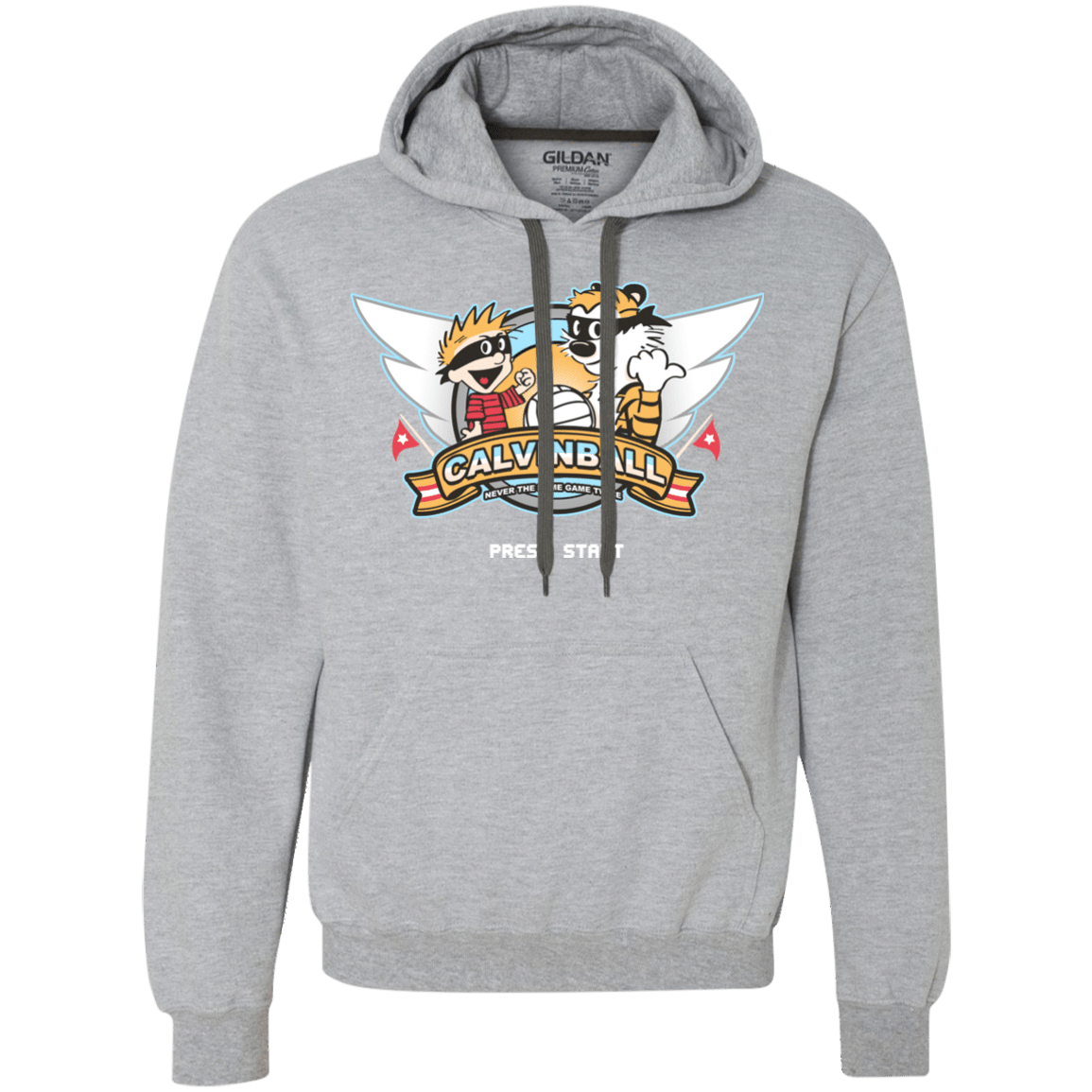 Sweatshirts Sport Grey / Small Calvinball Video Game Premium Fleece Hoodie