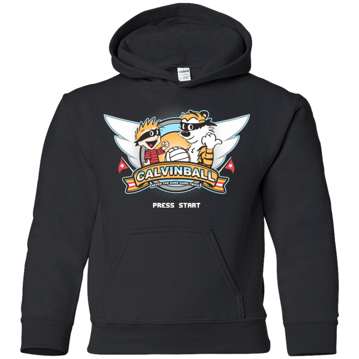 Sweatshirts Black / YS Calvinball Video Game Youth Hoodie