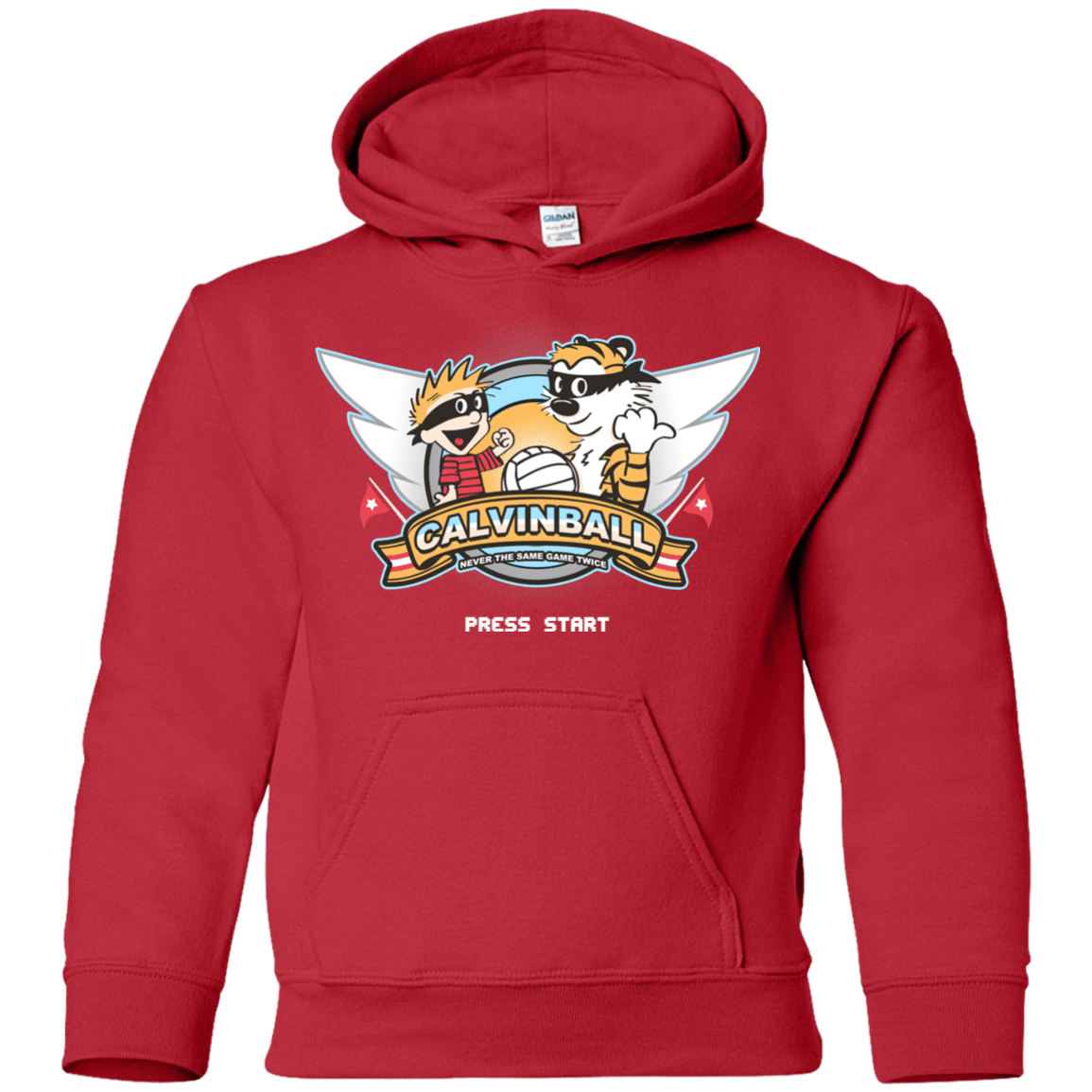 Sweatshirts Red / YS Calvinball Video Game Youth Hoodie