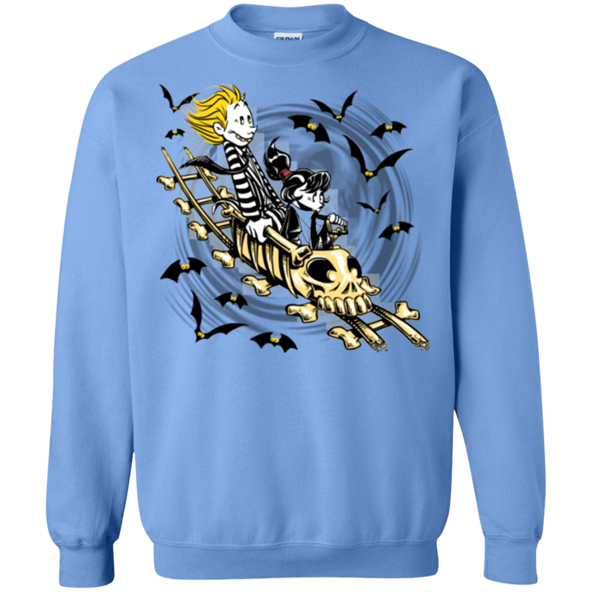 Sweatshirts Carolina Blue / Small Calvydia and Beetle Hobbes Crewneck Sweatshirt