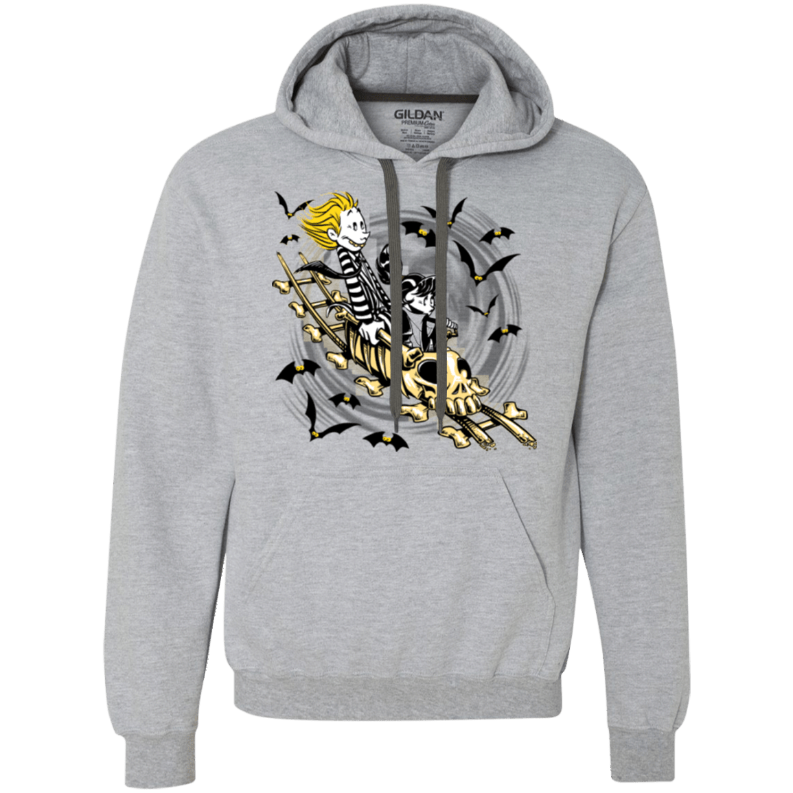 Sweatshirts Sport Grey / Small Calvydia and Beetle Hobbes Premium Fleece Hoodie