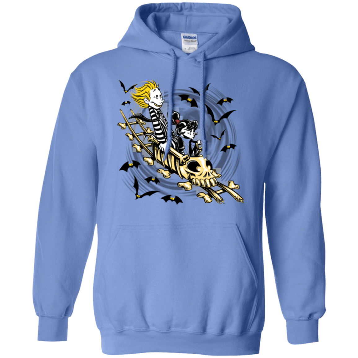 Sweatshirts Carolina Blue / Small Calvydia and Beetle Hobbes Pullover Hoodie
