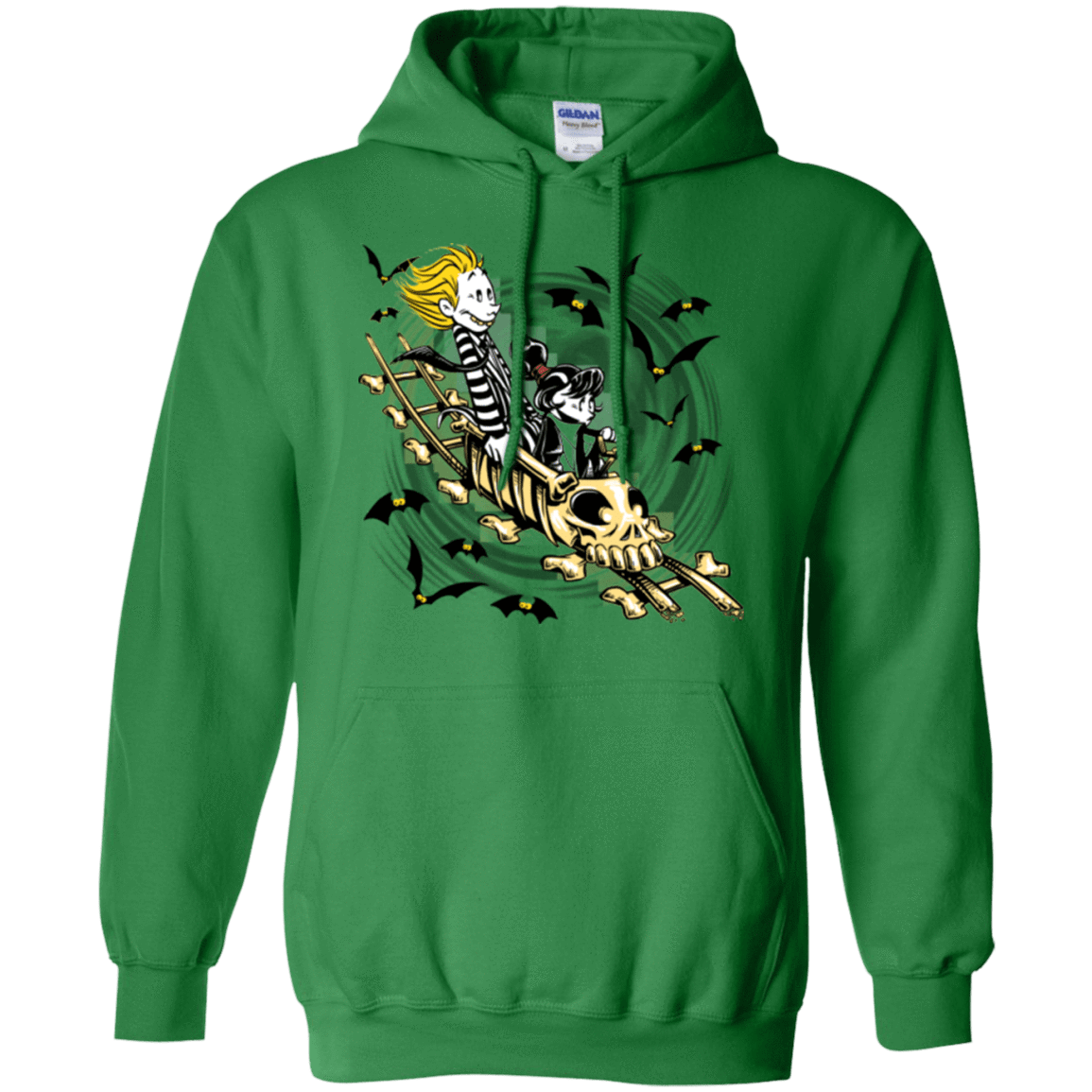 Sweatshirts Irish Green / Small Calvydia and Beetle Hobbes Pullover Hoodie