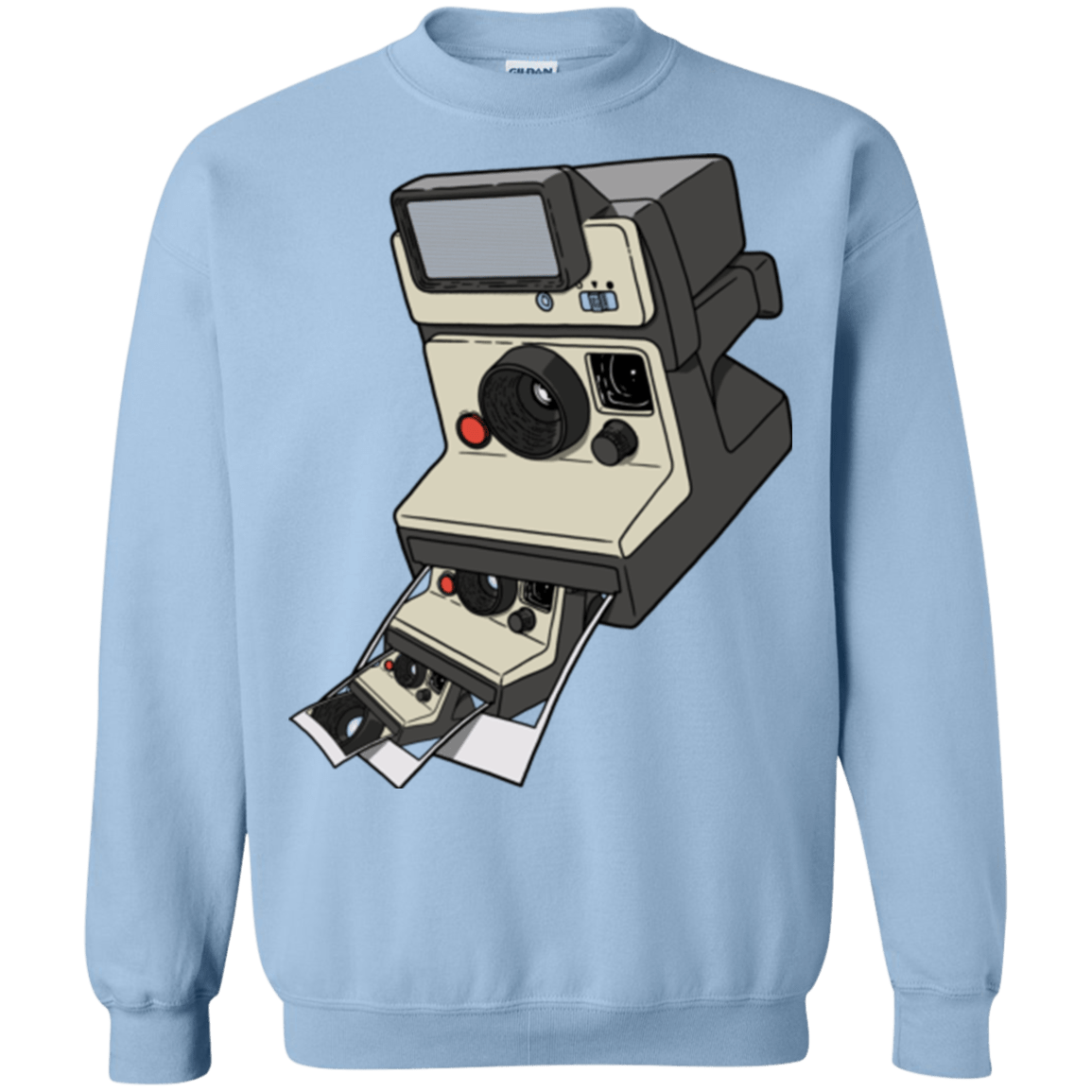 Sweatshirts Light Blue / Small Cam Ception Crewneck Sweatshirt