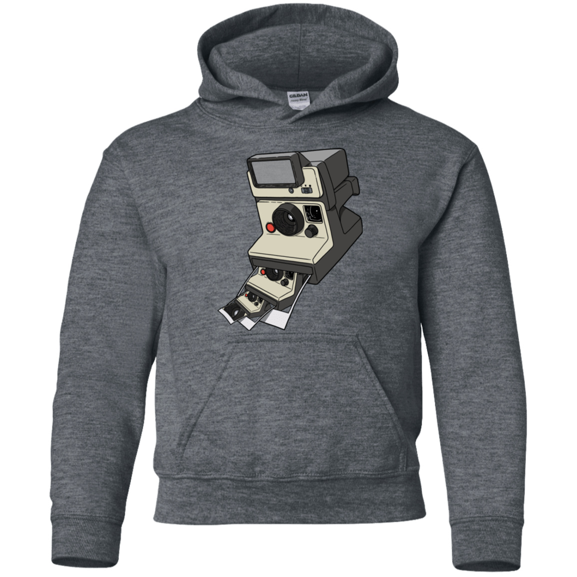 Sweatshirts Dark Heather / YS Cam Ception Youth Hoodie