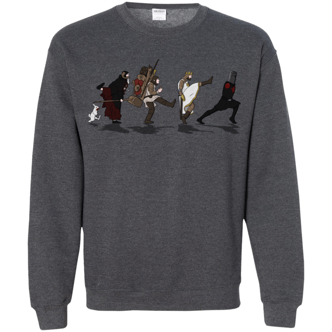 Sweatshirts Dark Heather / S Caminando Hacía El Grial Crewneck Sweatshirt
