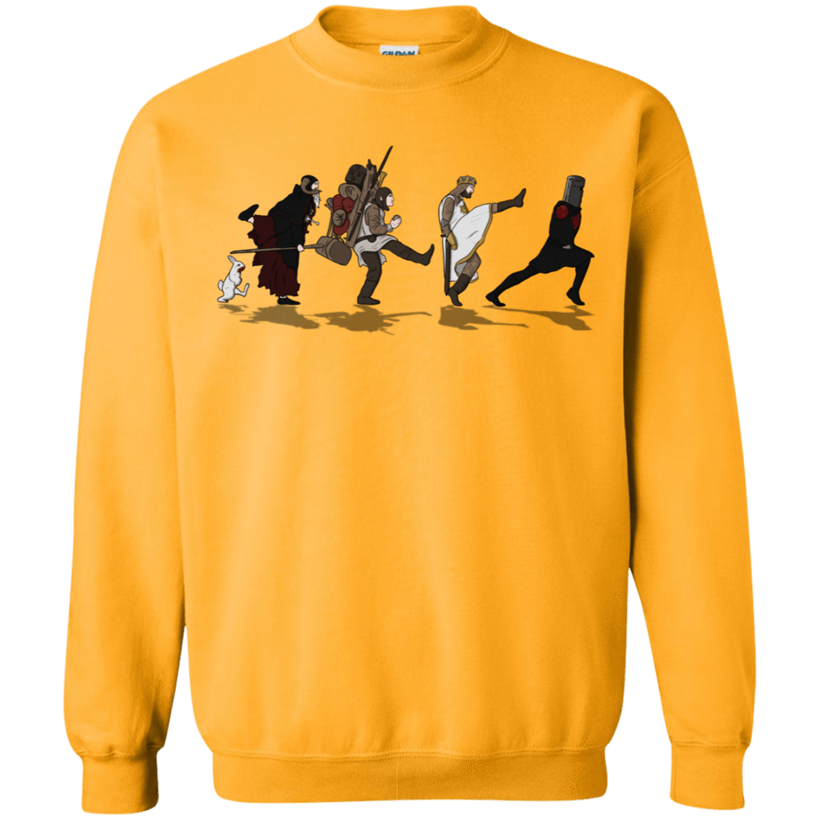 Sweatshirts Gold / S Caminando Hacía El Grial Crewneck Sweatshirt