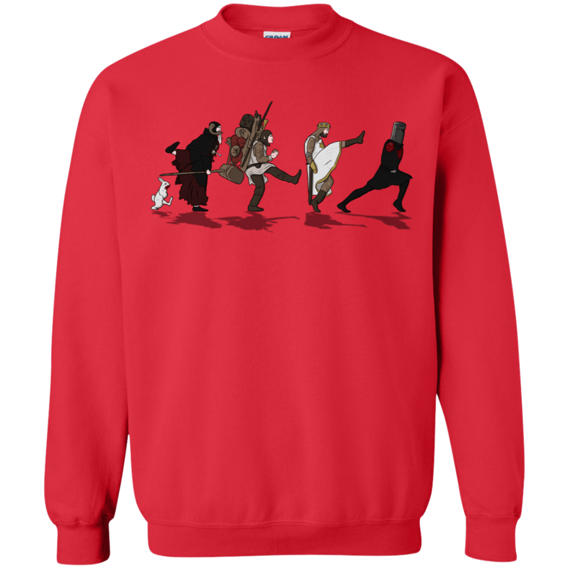 Sweatshirts Red / S Caminando Hacía El Grial Crewneck Sweatshirt