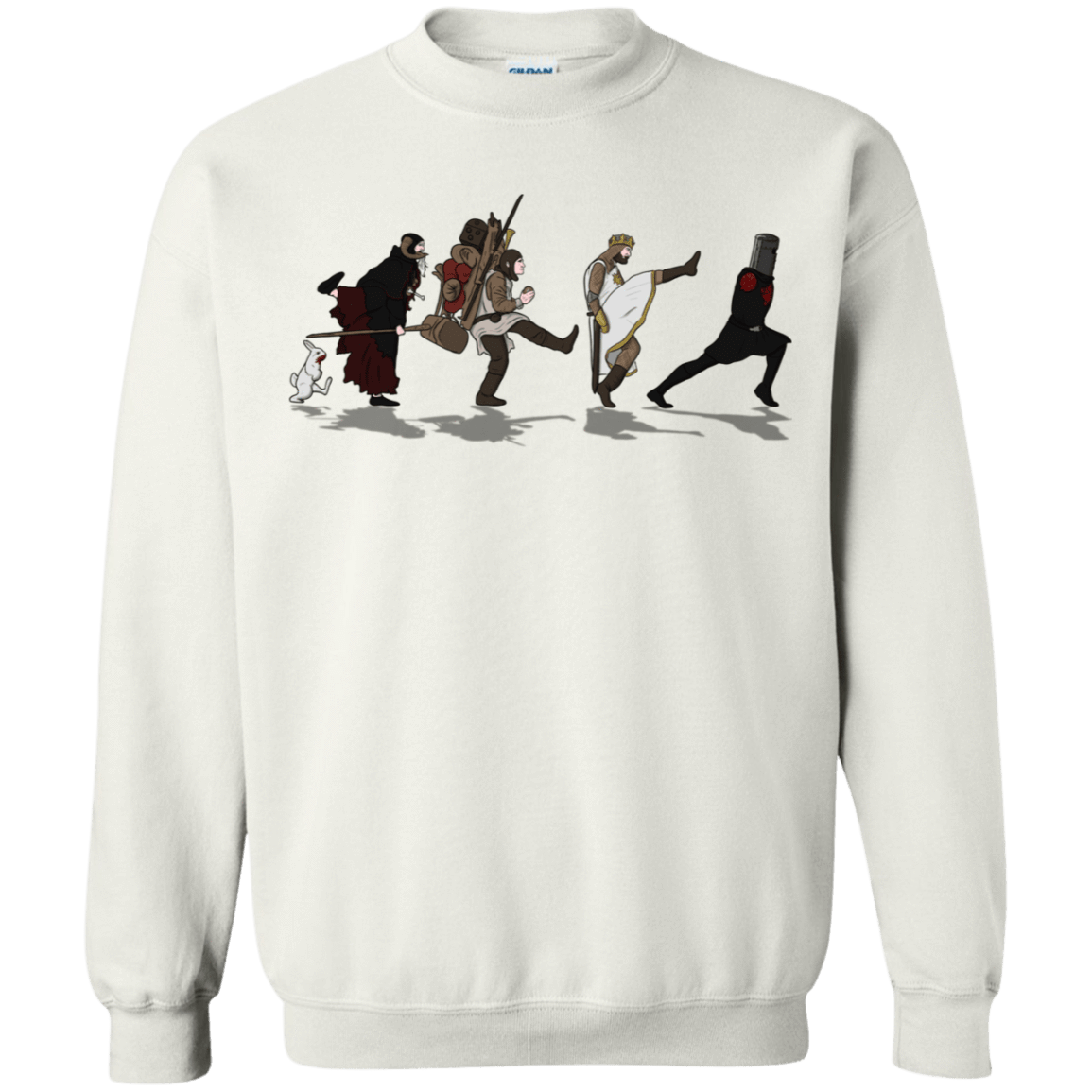 Sweatshirts White / S Caminando Hacía El Grial Crewneck Sweatshirt