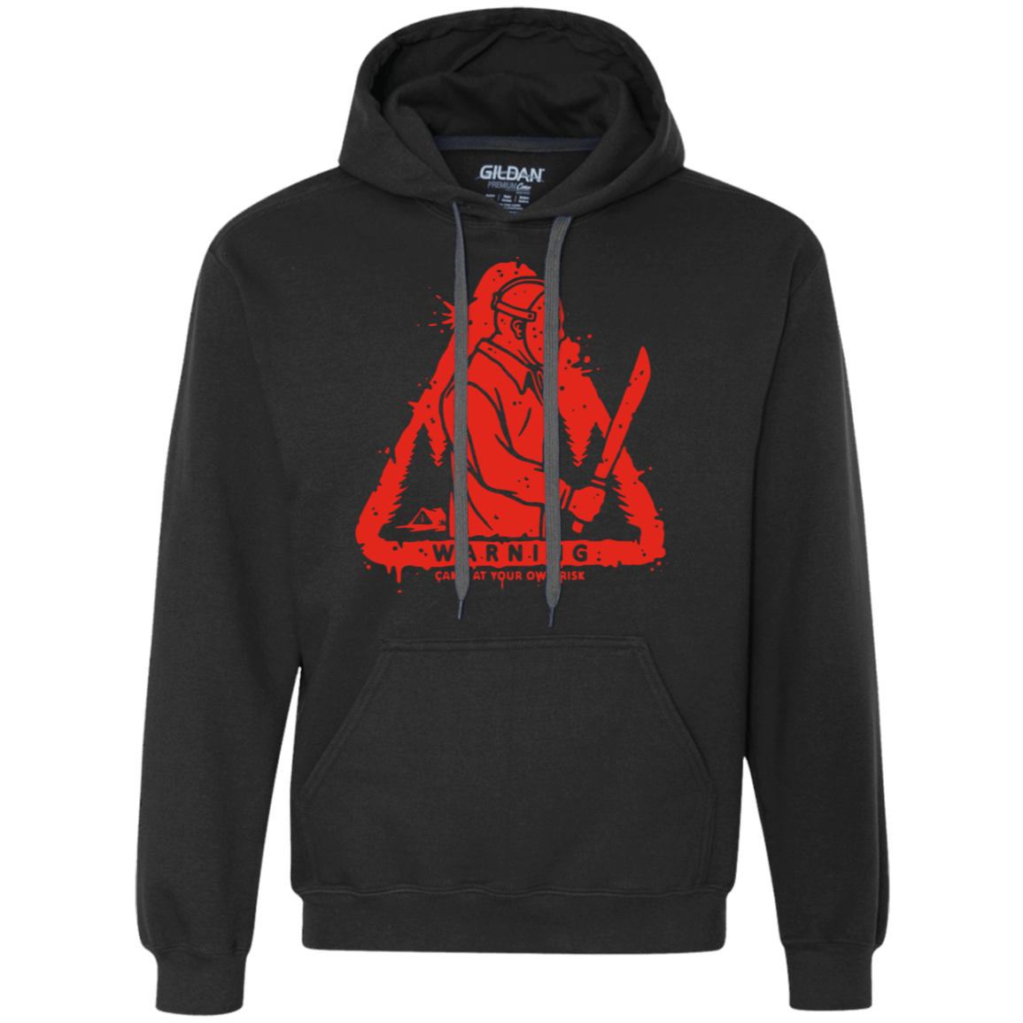 Sweatshirts Black / S Camp at Your Own Risk Premium Fleece Hoodie