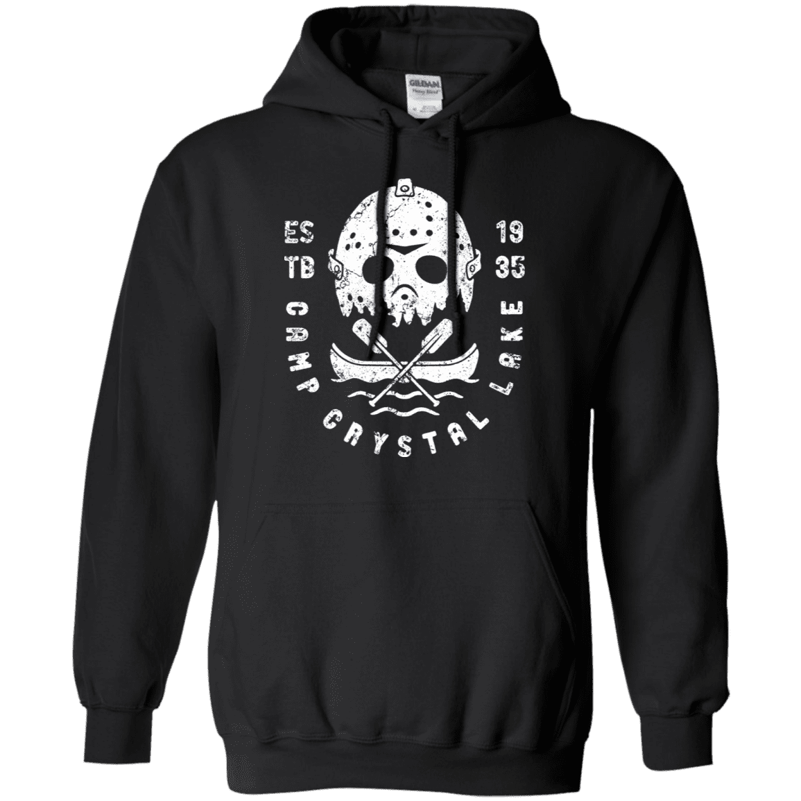 Sweatshirts Black / S Camp Crystal Lake Pullover Hoodie