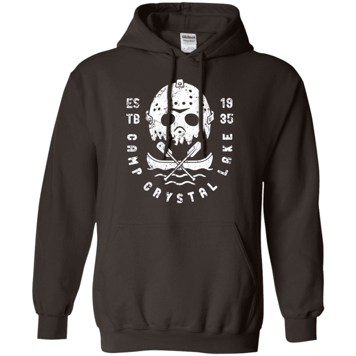 Sweatshirts Dark Chocolate / S Camp Crystal Lake Pullover Hoodie