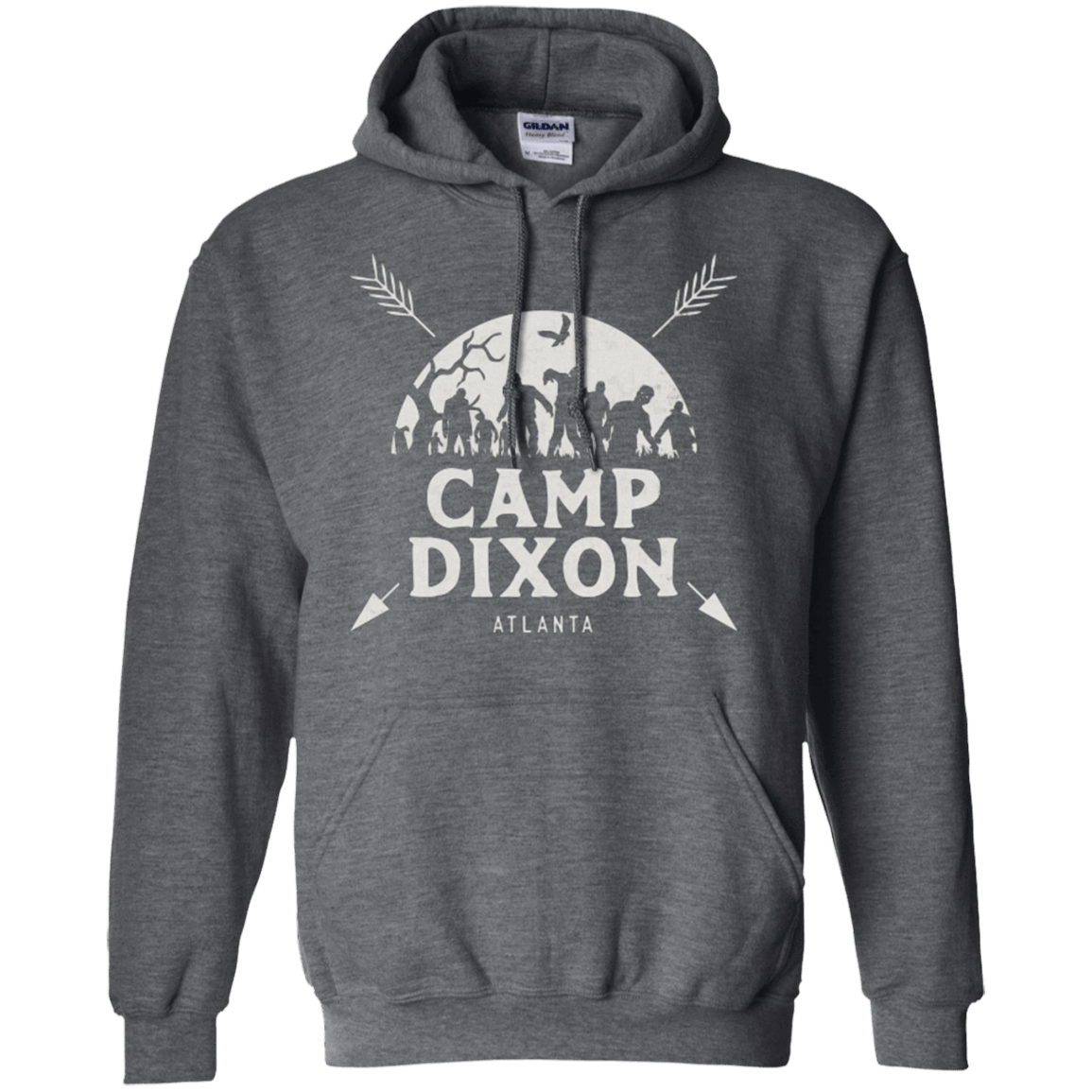 Sweatshirts Dark Heather / Small CAMP DIXON Pullover Hoodie