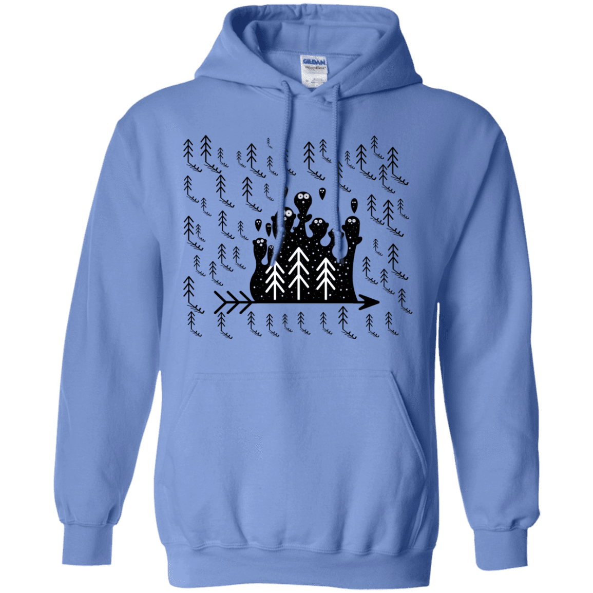 Sweatshirts Carolina Blue / S Campfire Stories Pullover Hoodie