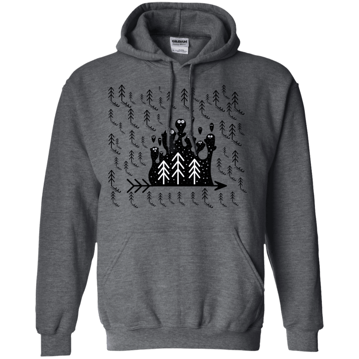 Sweatshirts Dark Heather / S Campfire Stories Pullover Hoodie