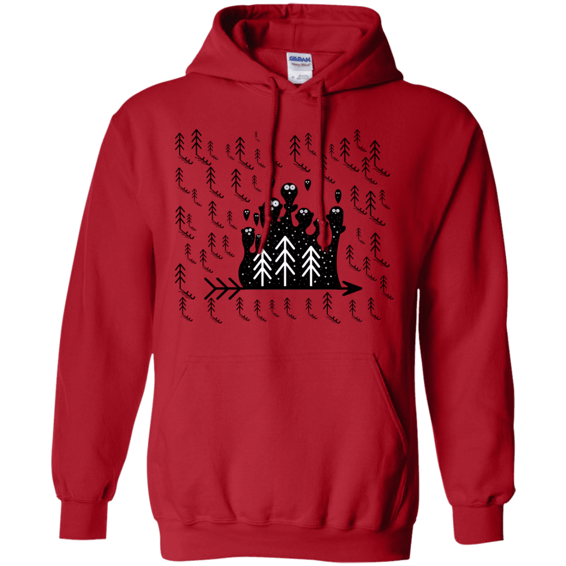 Sweatshirts Red / S Campfire Stories Pullover Hoodie