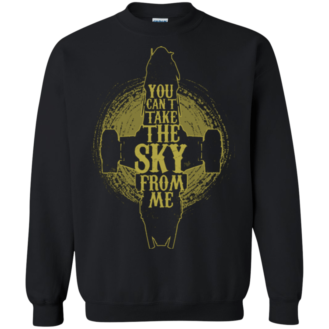 Sweatshirts Black / Small Can't take the sky Crewneck Sweatshirt