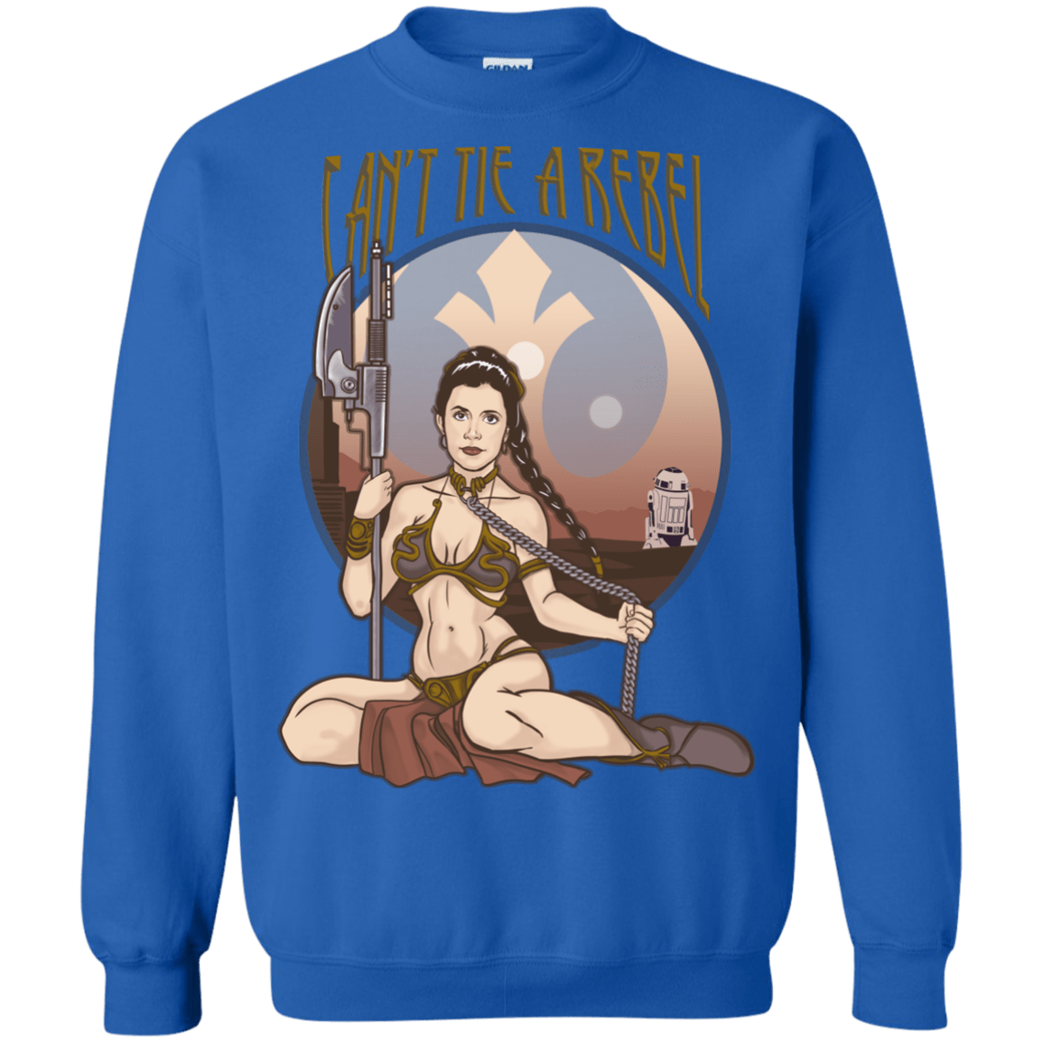 Sweatshirts Royal / Small Can't Tie a Rebel Crewneck Sweatshirt
