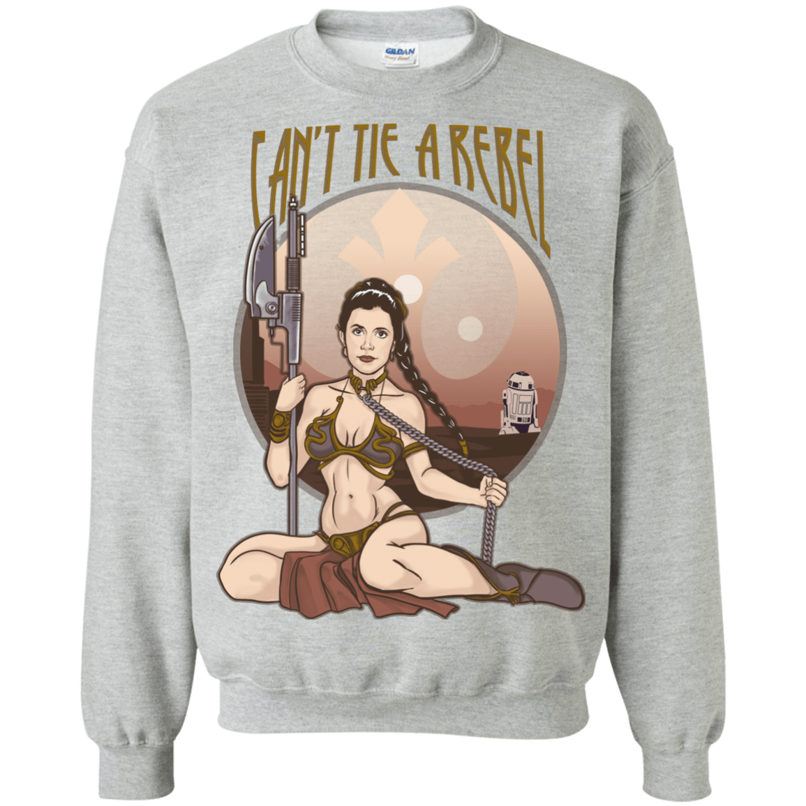 Sweatshirts Sport Grey / Small Can't Tie a Rebel Crewneck Sweatshirt