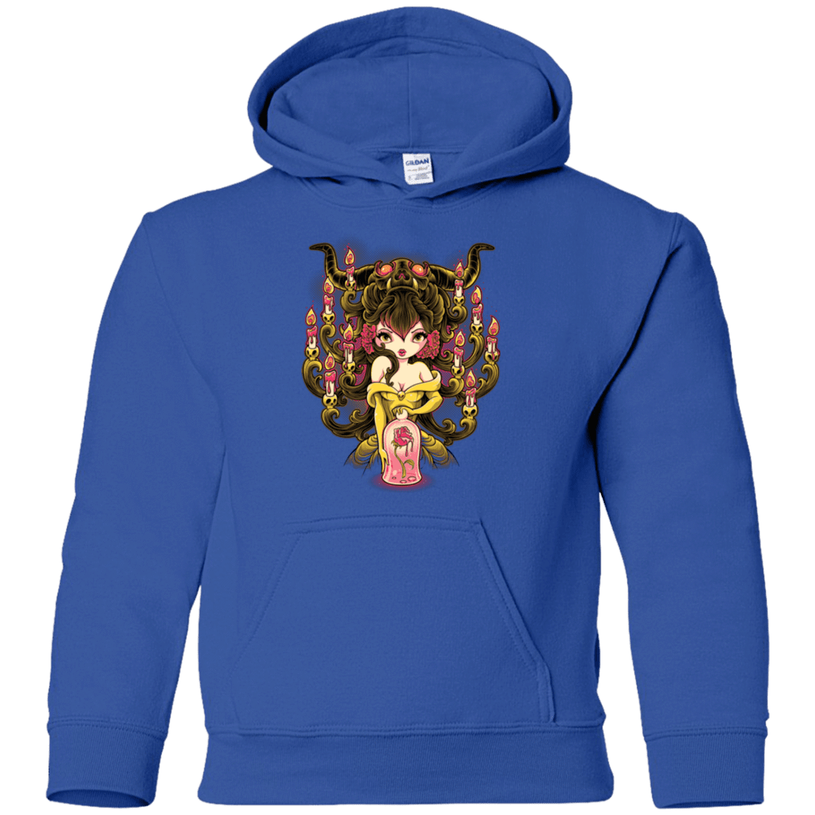 Sweatshirts Royal / YS Candelabra Youth Hoodie