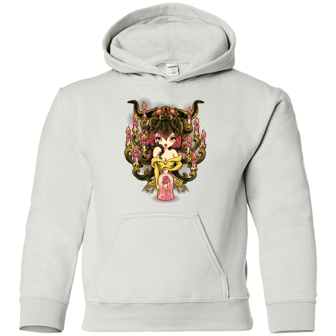 Sweatshirts White / YS Candelabra Youth Hoodie