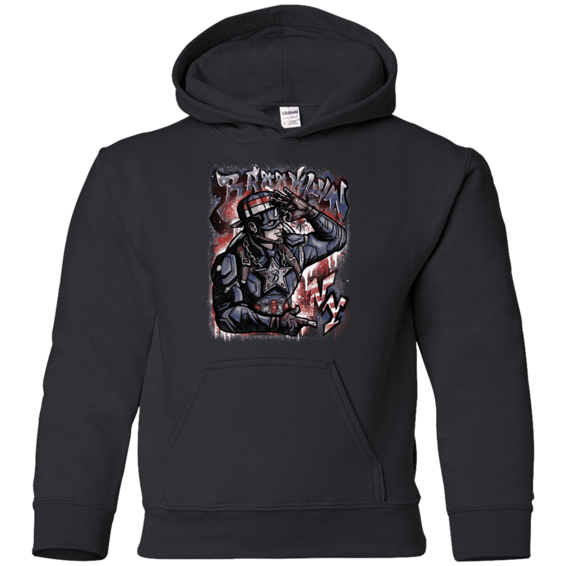 Sweatshirts Black / YS Cap Brooklyn Youth Hoodie