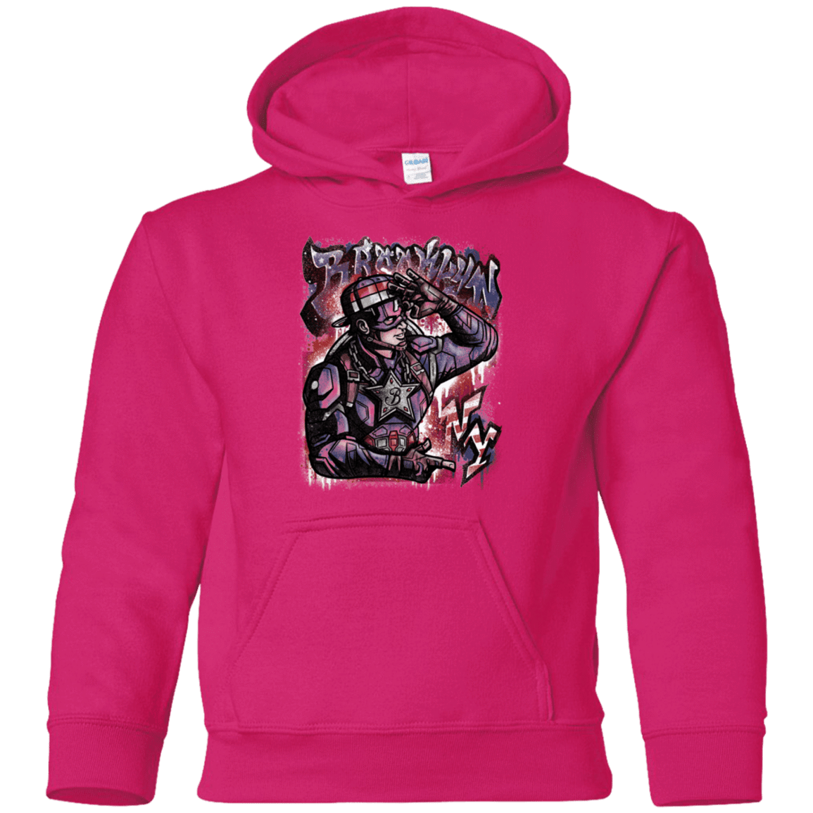 Sweatshirts Heliconia / YS Cap Brooklyn Youth Hoodie