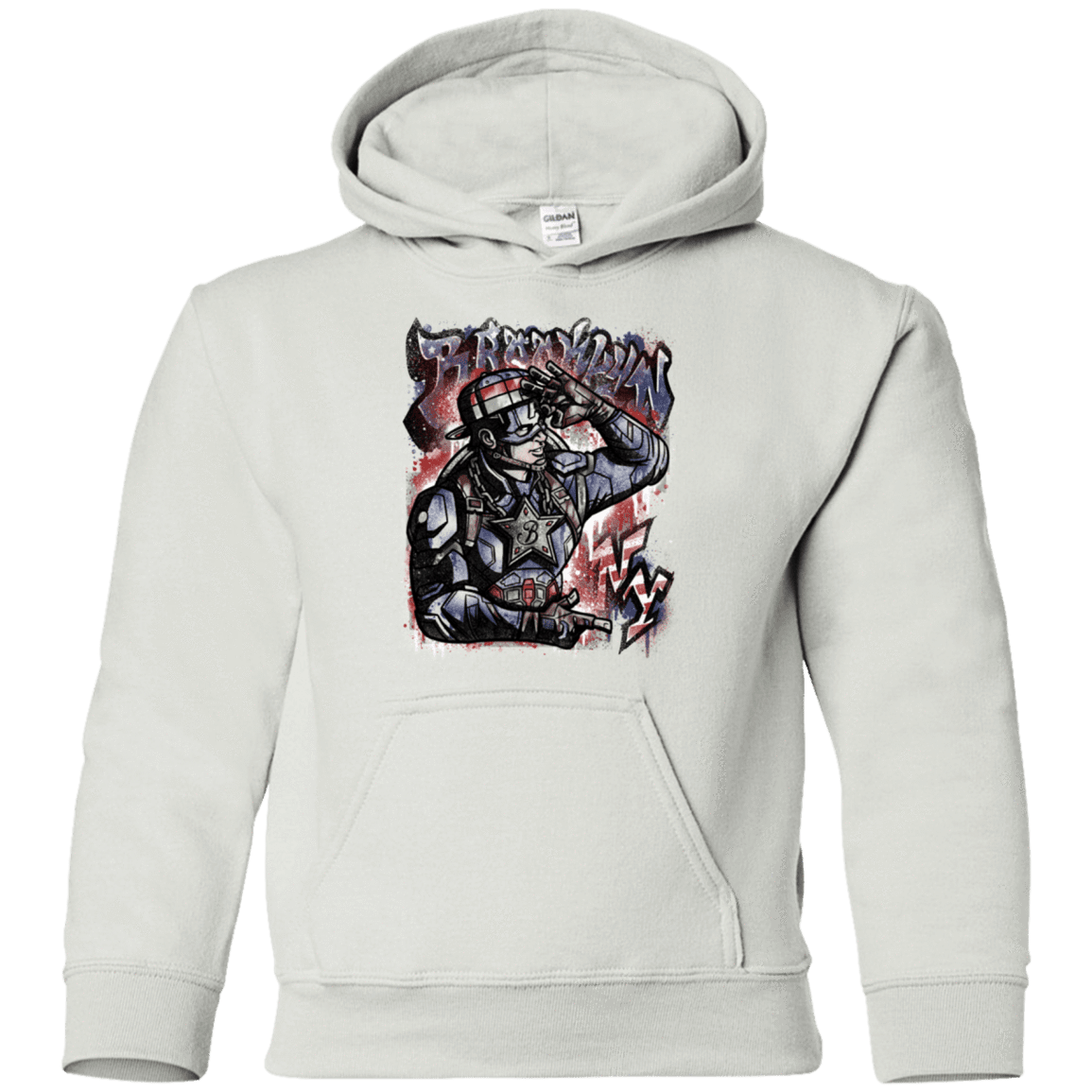 Sweatshirts White / YS Cap Brooklyn Youth Hoodie