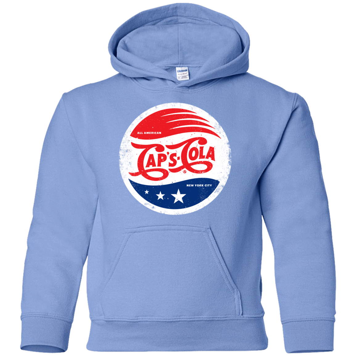 Sweatshirts Carolina Blue / YS Caps Cola Youth Hoodie