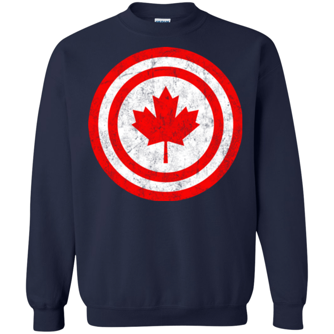 Sweatshirts Navy / Small Captain Canada Crewneck Sweatshirt