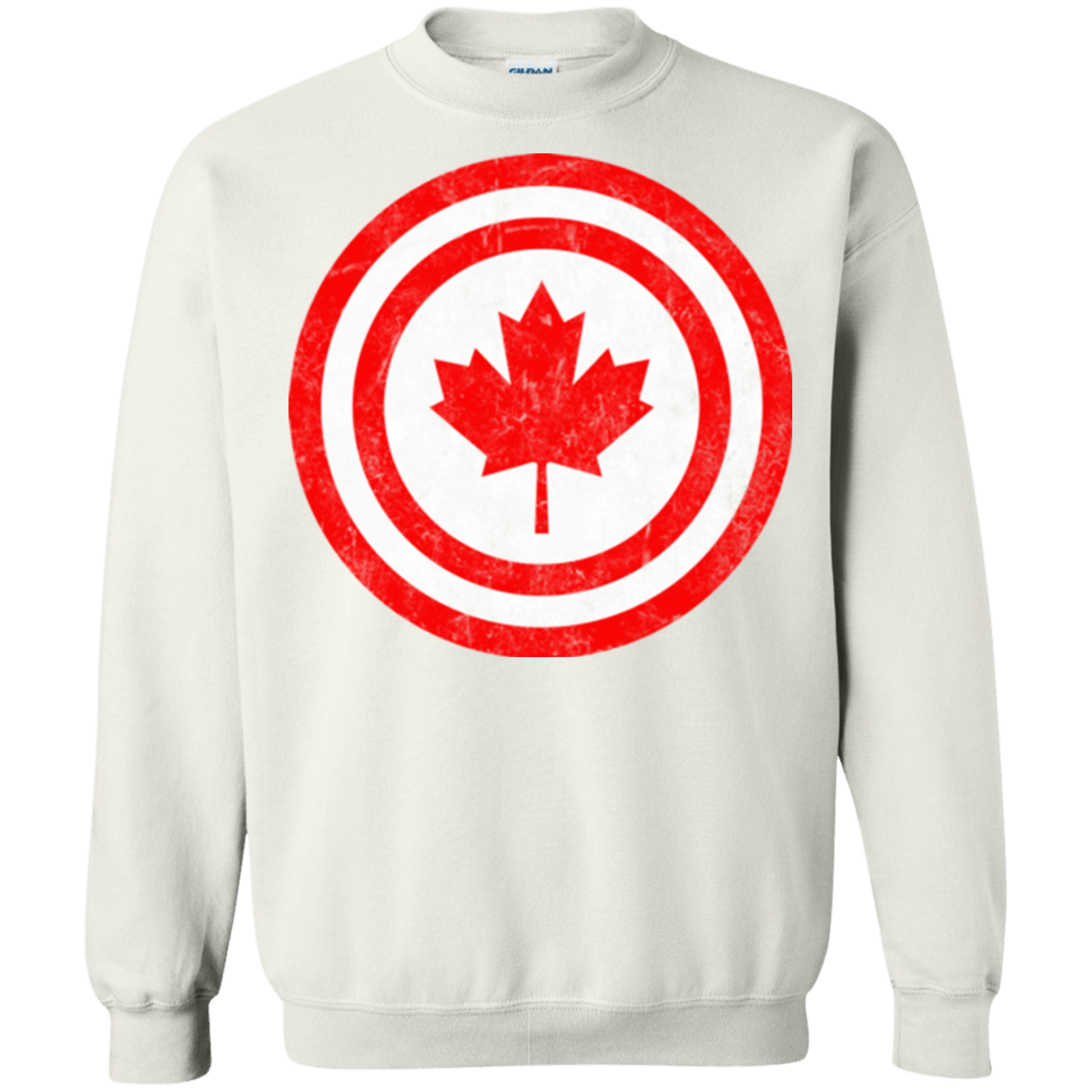 Sweatshirts White / Small Captain Canada Crewneck Sweatshirt