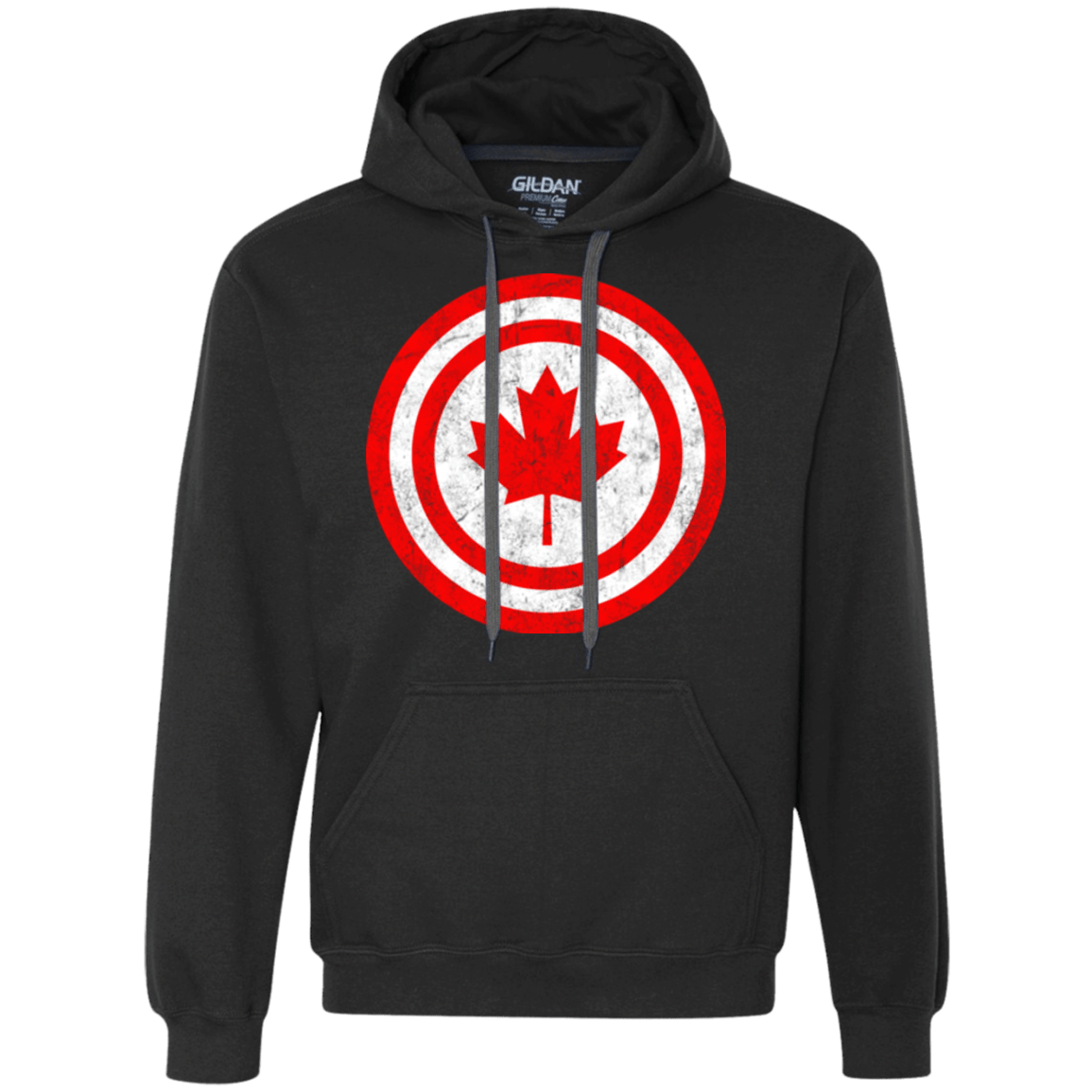 Sweatshirts Black / Small Captain Canada Premium Fleece Hoodie
