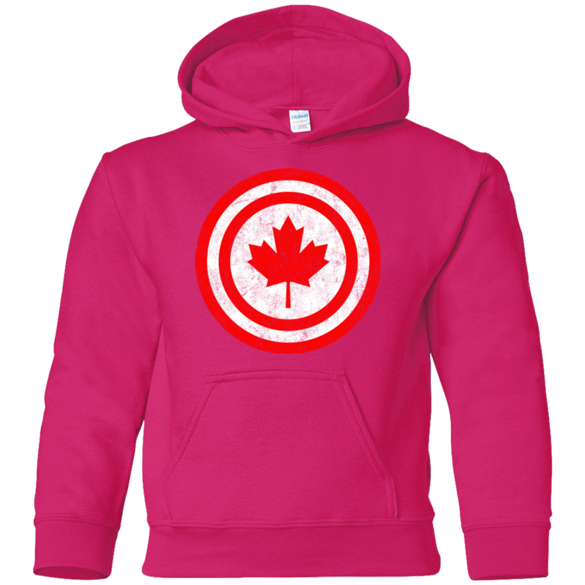 Sweatshirts Heliconia / YS Captain Canada Youth Hoodie