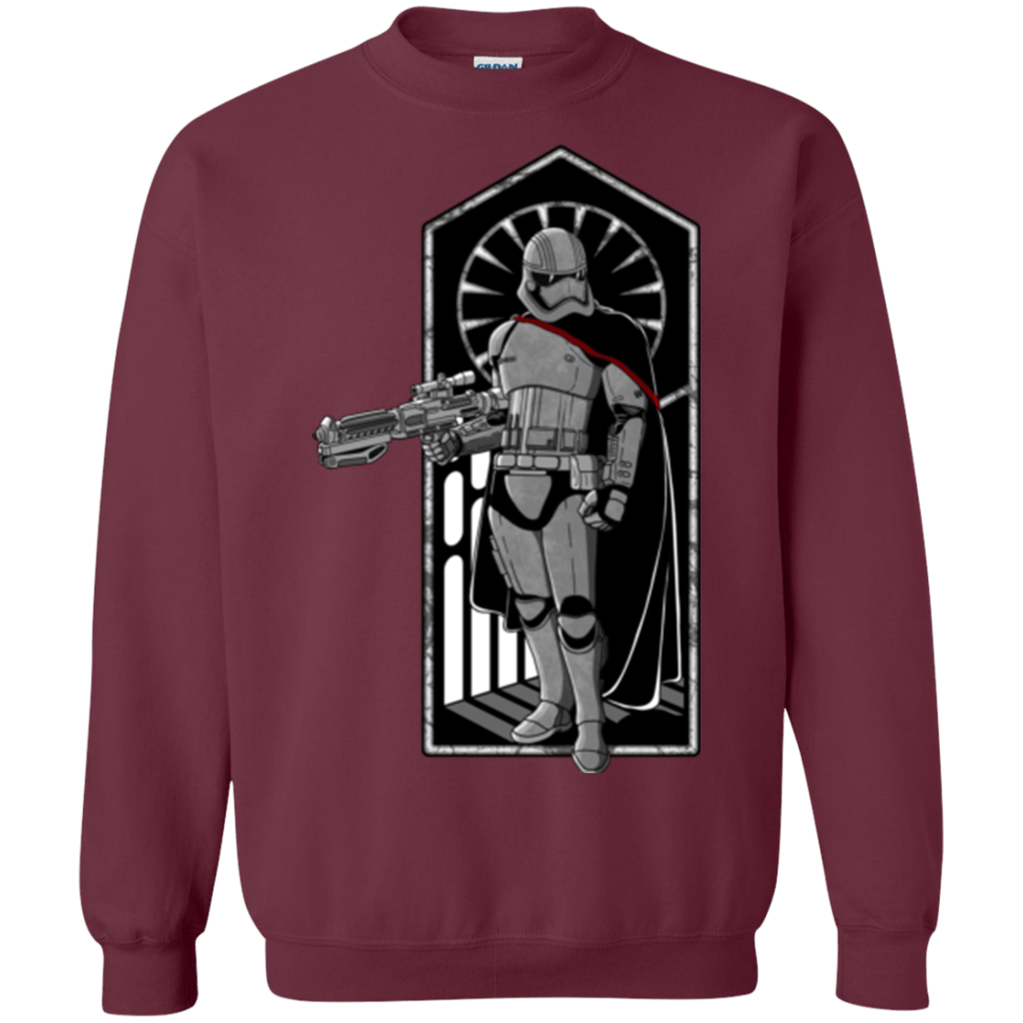 Sweatshirts Maroon / S Captain Crewneck Sweatshirt