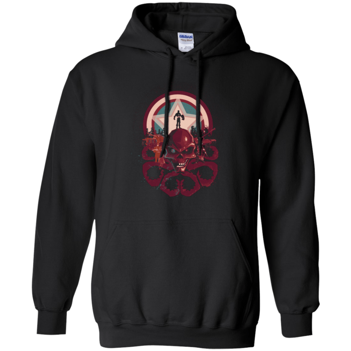Sweatshirts Black / Small Captain Nightmare Pullover Hoodie