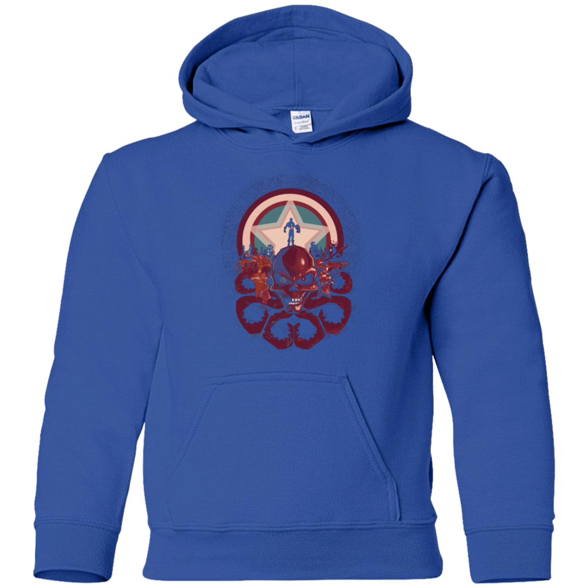 Sweatshirts Royal / YS Captain Nightmare Youth Hoodie