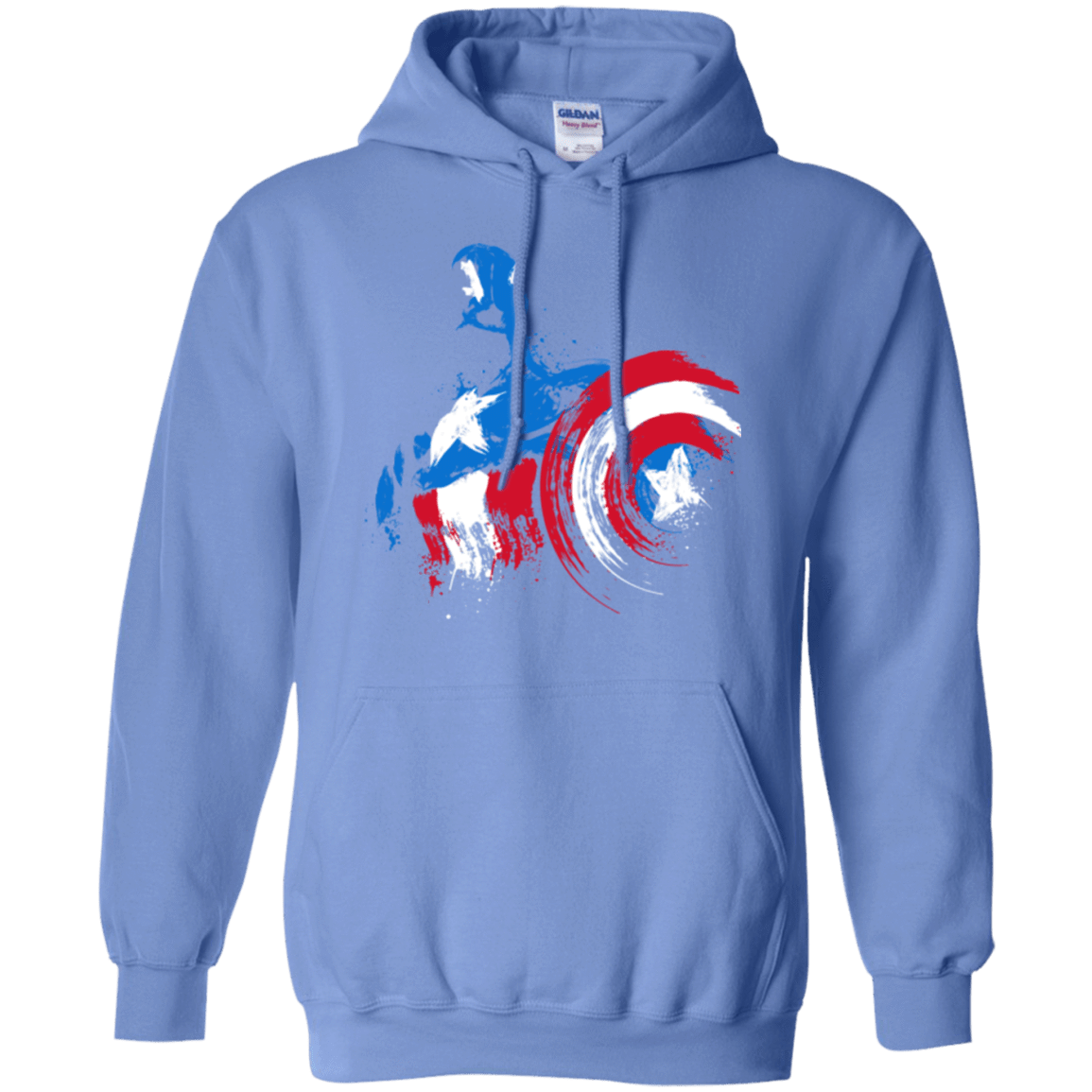 Sweatshirts Carolina Blue / S Captain Pullover Hoodie