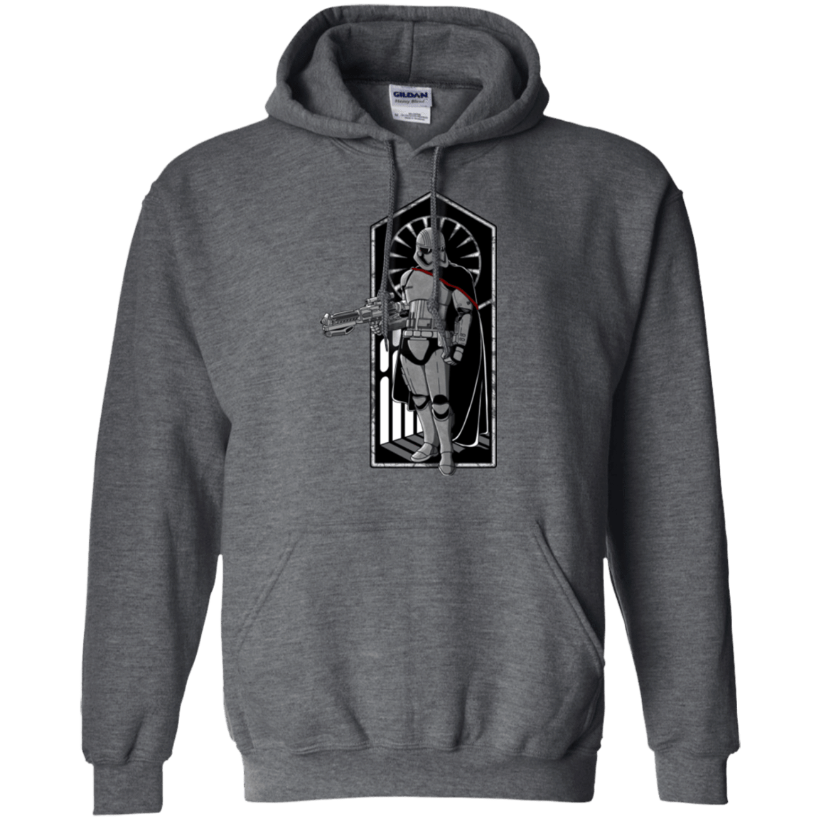 Sweatshirts Dark Heather / S Captain Pullover Hoodie