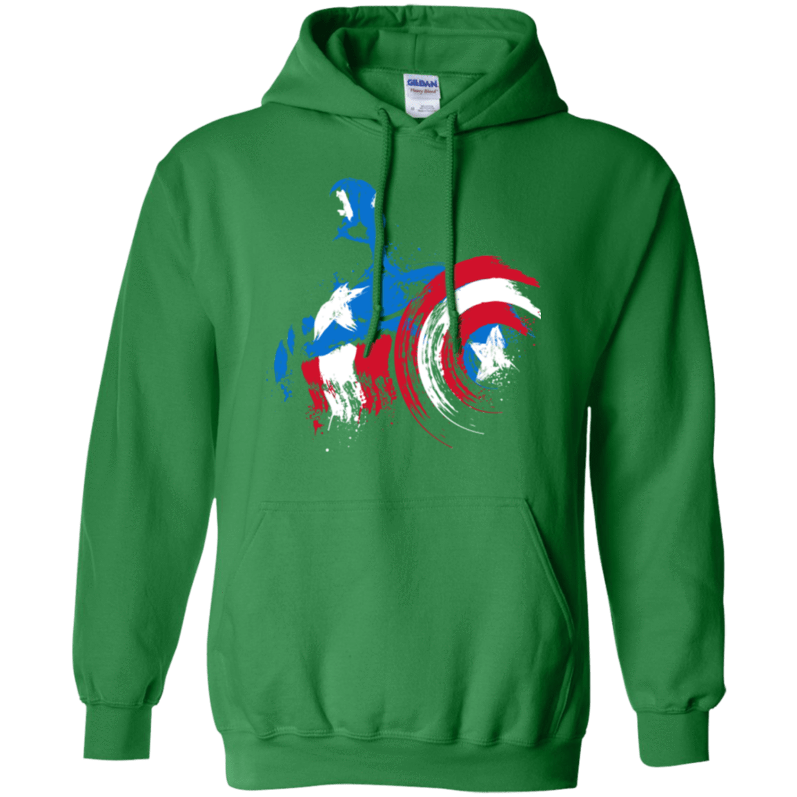 Sweatshirts Irish Green / S Captain Pullover Hoodie