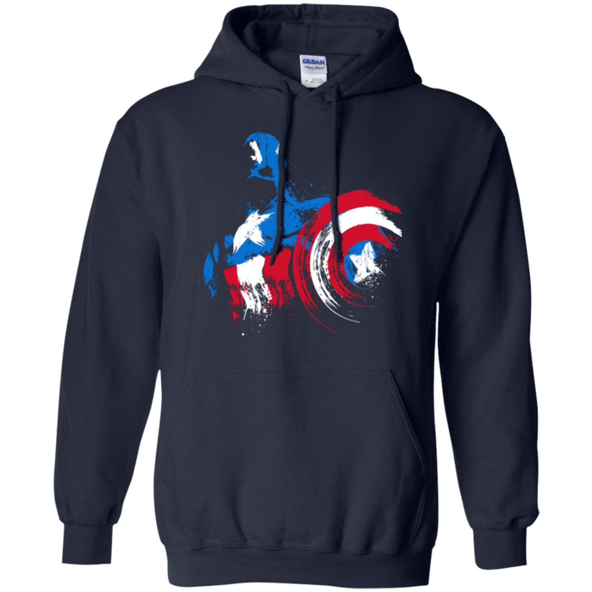 Sweatshirts Navy / S Captain Pullover Hoodie