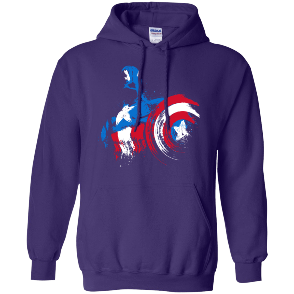 Sweatshirts Purple / S Captain Pullover Hoodie