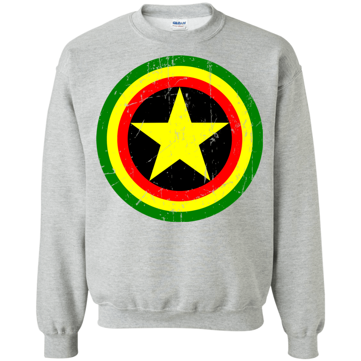 Sweatshirts Sport Grey / Small Captain Rasta Crewneck Sweatshirt