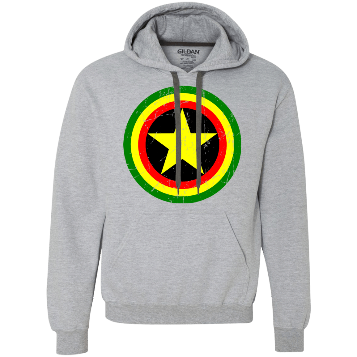 Sweatshirts Sport Grey / Small Captain Rasta Premium Fleece Hoodie