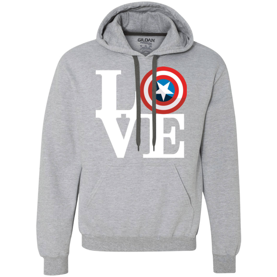 Sweatshirts Sport Grey / Small Captain's Love Premium Fleece Hoodie