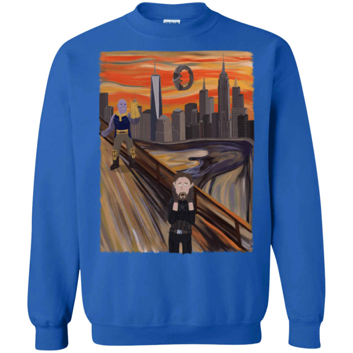 Sweatshirts Royal / S Captain Scream Crewneck Sweatshirt