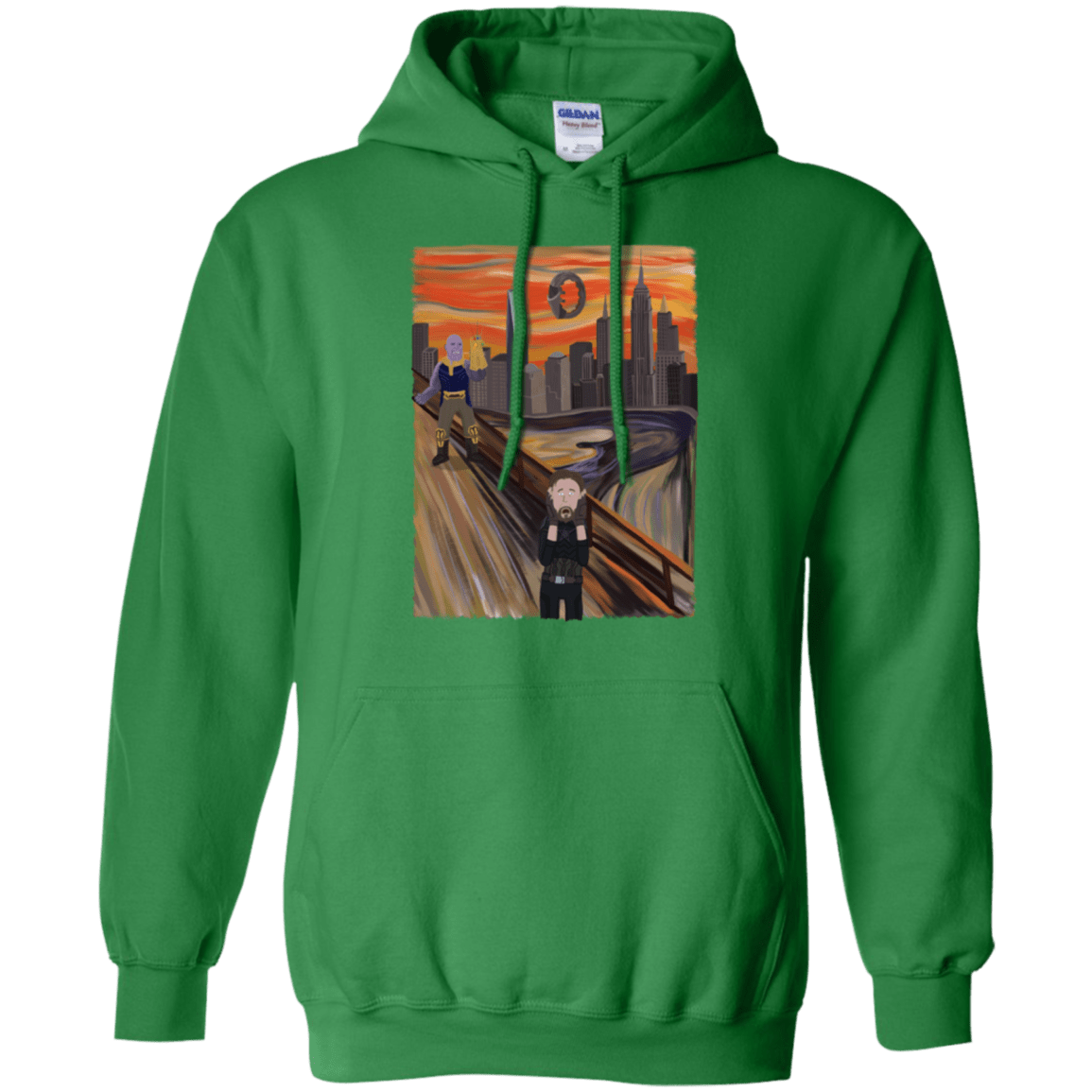 Sweatshirts Irish Green / S Captain Scream Pullover Hoodie