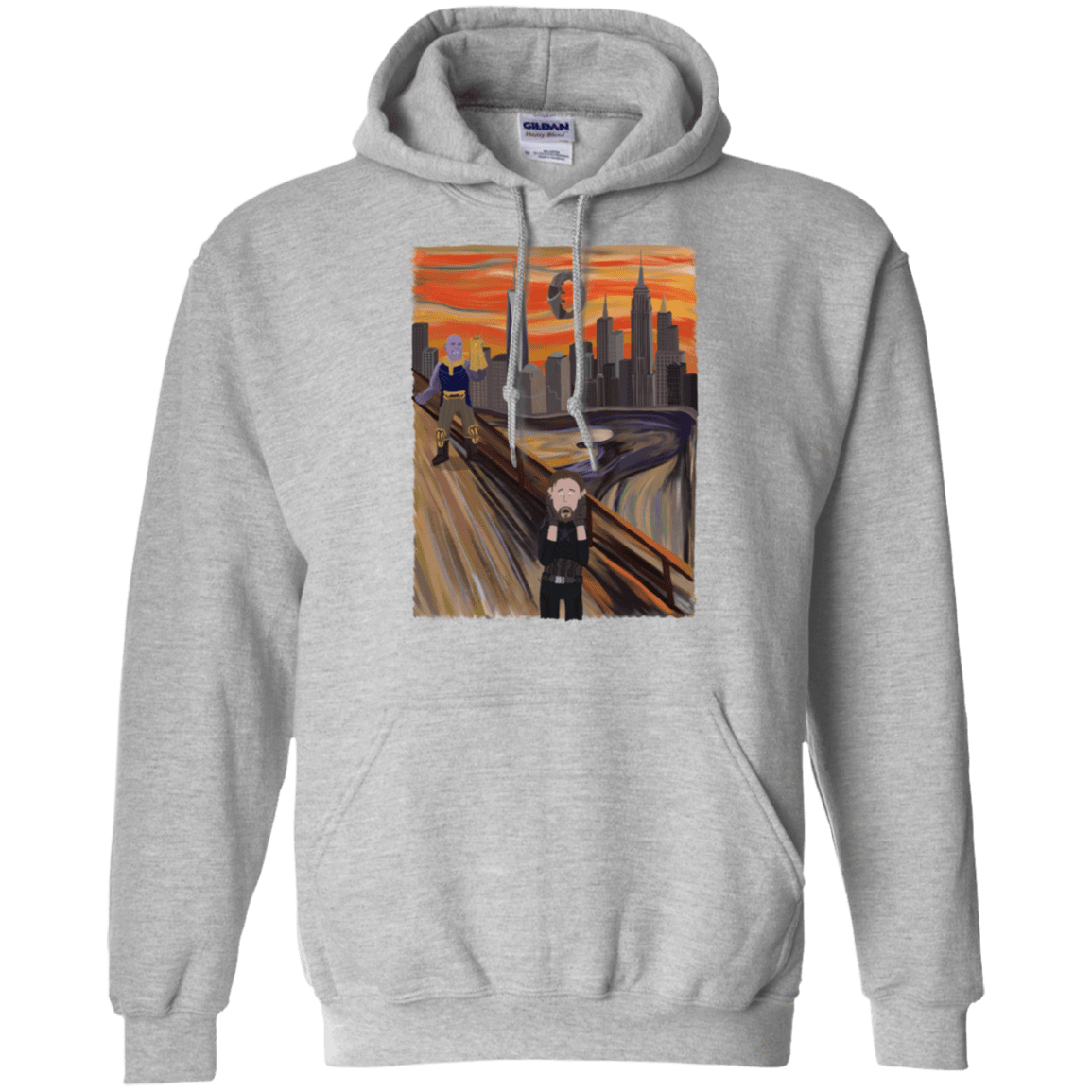 Sweatshirts Sport Grey / S Captain Scream Pullover Hoodie