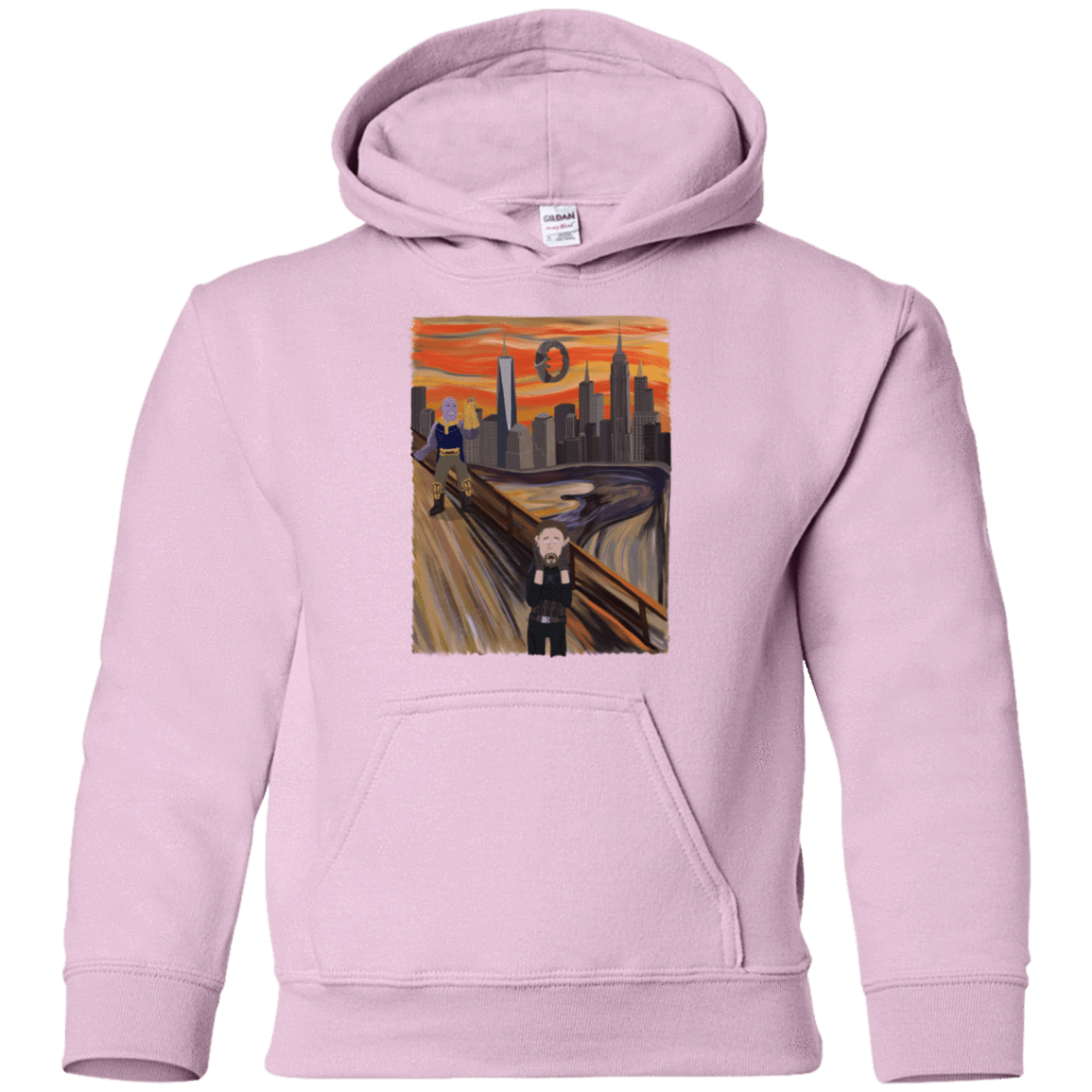 Sweatshirts Light Pink / YS Captain Scream Youth Hoodie