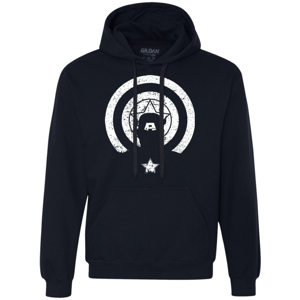 Sweatshirts Navy / Small Captain Shadow Premium Fleece Hoodie